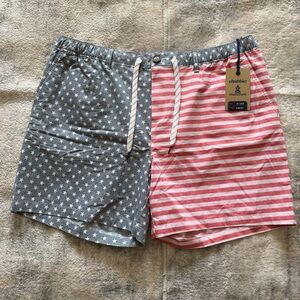Chubbies Men's American Flag Everywear Shorts The Mericas NWT